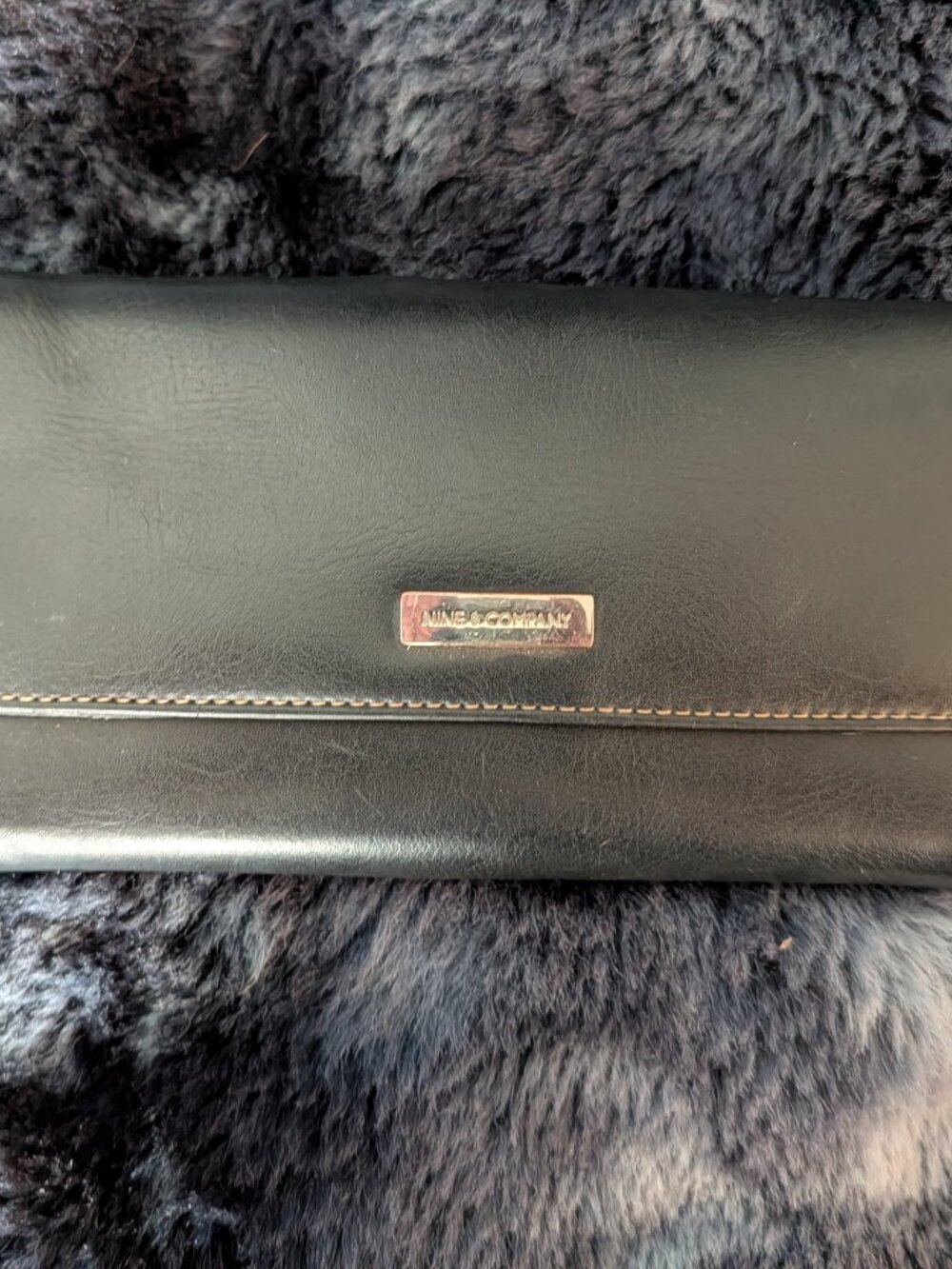 Vintage Nine & Company Black Wallet